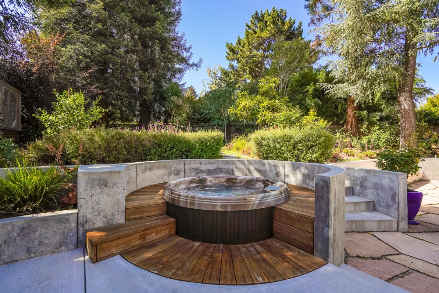 472 Edgewood Road San Mateo, CA 94402 - Photo 64 of 77 a view of a swimming pool with a patio