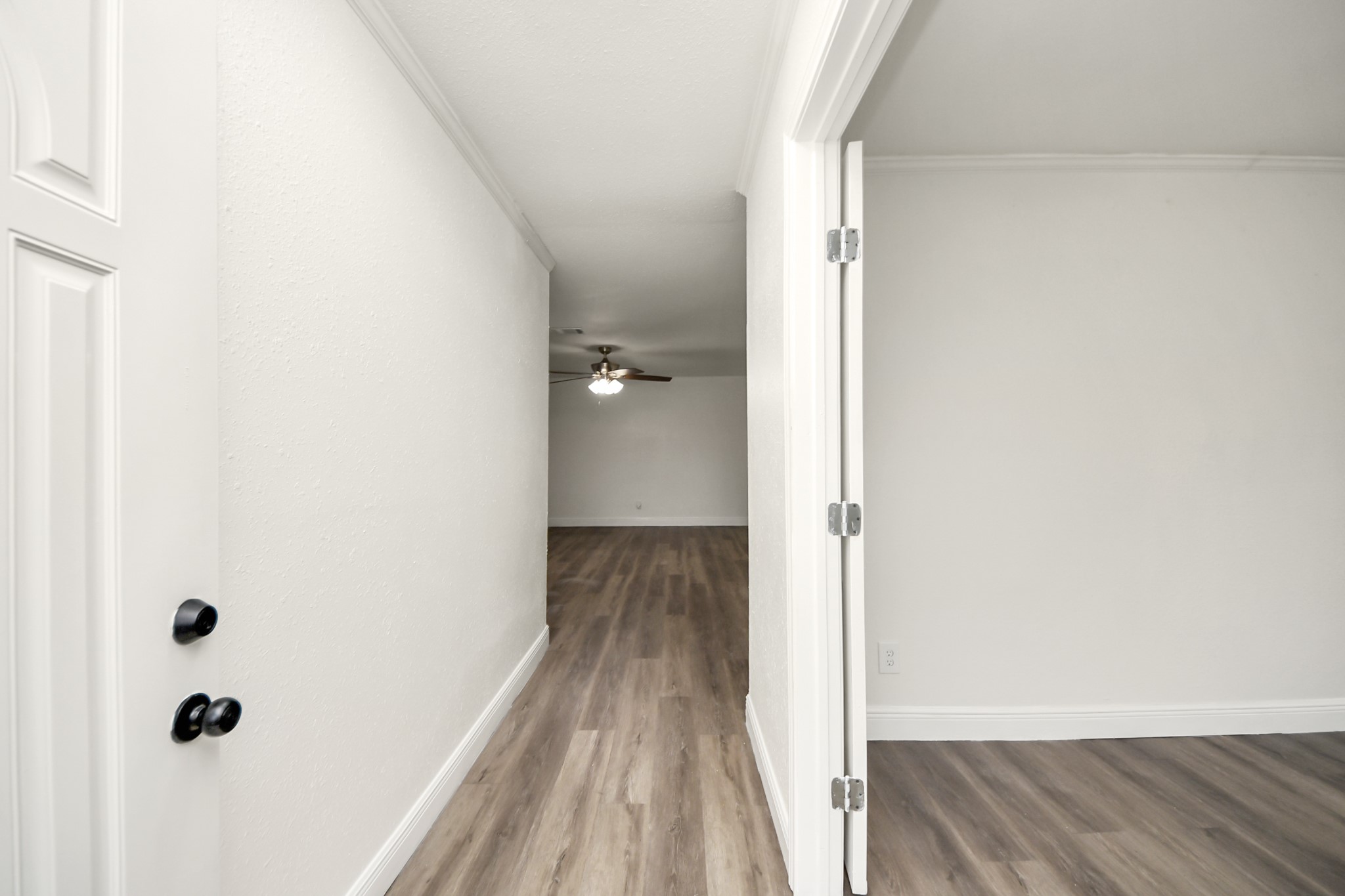 1139 Hartwick Road Houston, TX 77037 - Photo 13 of 38 a view of a room with wooden floor