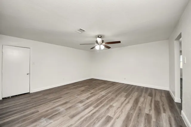 wooden floor in an empty room