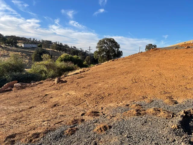 a view of a lake with a mountain in the background