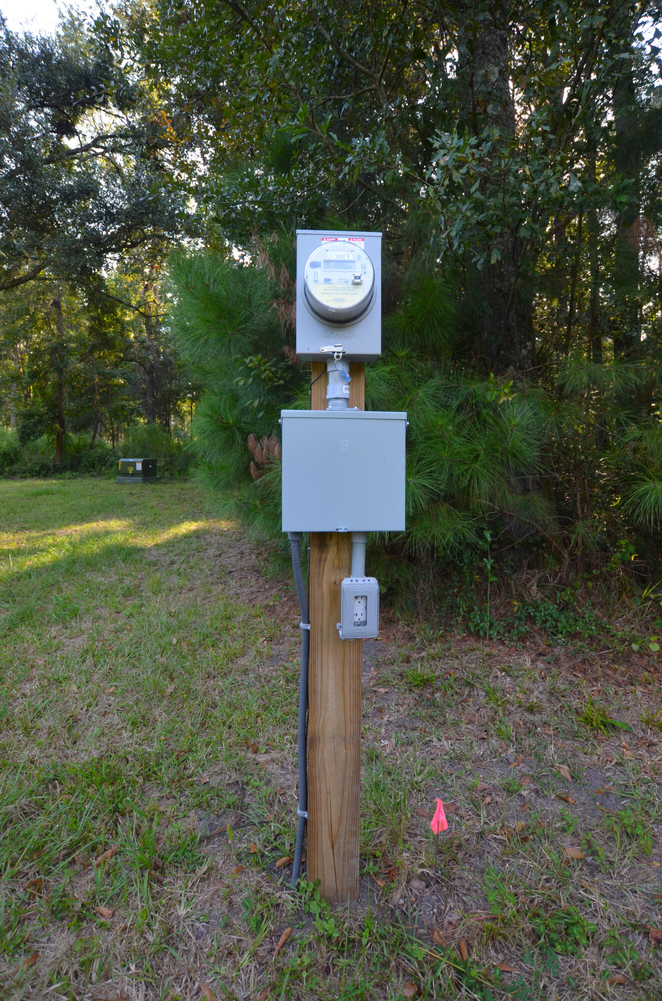 564 Dupre Road McClellanville, SC 29458 - Photo 16 of 17 Power-temp-pole