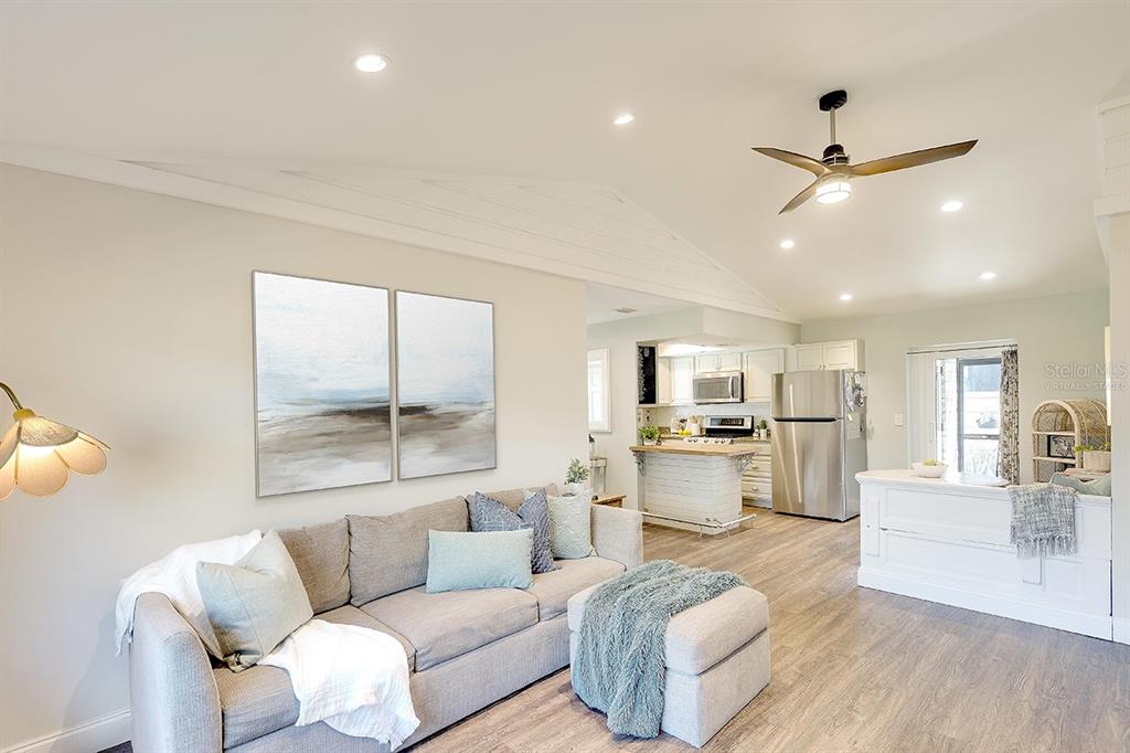 2224 Eugene Street Sarasota, FL 34231 - Photo 16 of 45 a living room with furniture and a large window