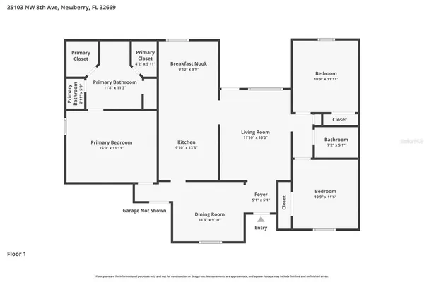 $285,000 | 25103 Northwest 8th Avenue, Newberry, FL 32669
