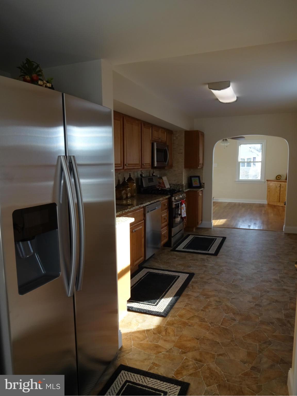 958 Martin Road Baltimore, MD 21221 - Photo 3 of 19 View of Kitchen from the Living Room