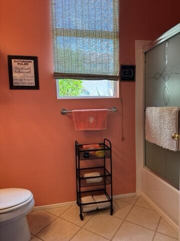 35875 Donny Circle Palm Desert, CA 92211 - Photo 26 of 50 a bathroom with a toilet and a shower