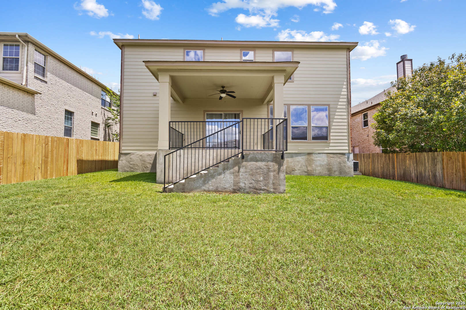 156 Springtree Bluff Cibolo, TX 78108 - Photo 42 of 42 a view of a house with a backyard