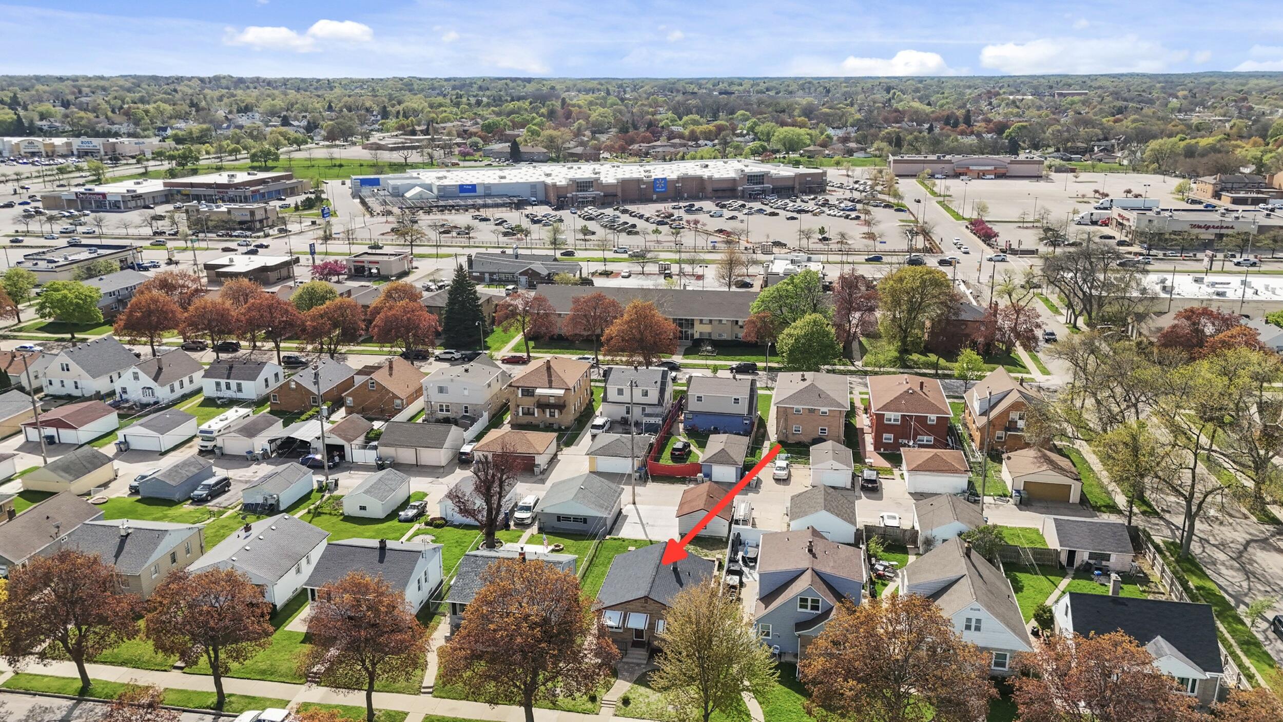 3319 South 25th Street Milwaukee, WI 53215 - Photo 28 of 31 Aerial View of Neighborhood