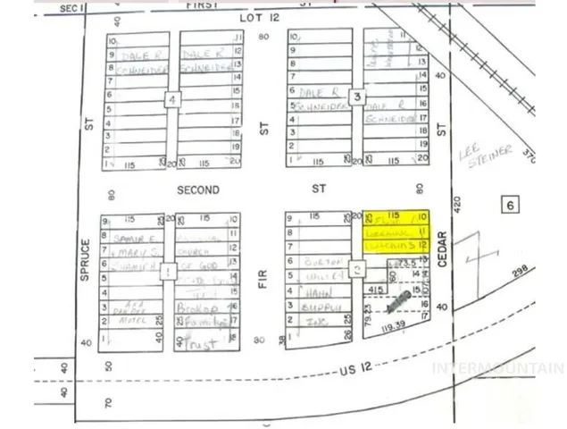 $77,900 | Tbd Tbd 2nd And Cedar Street, Kamiah, ID 83536