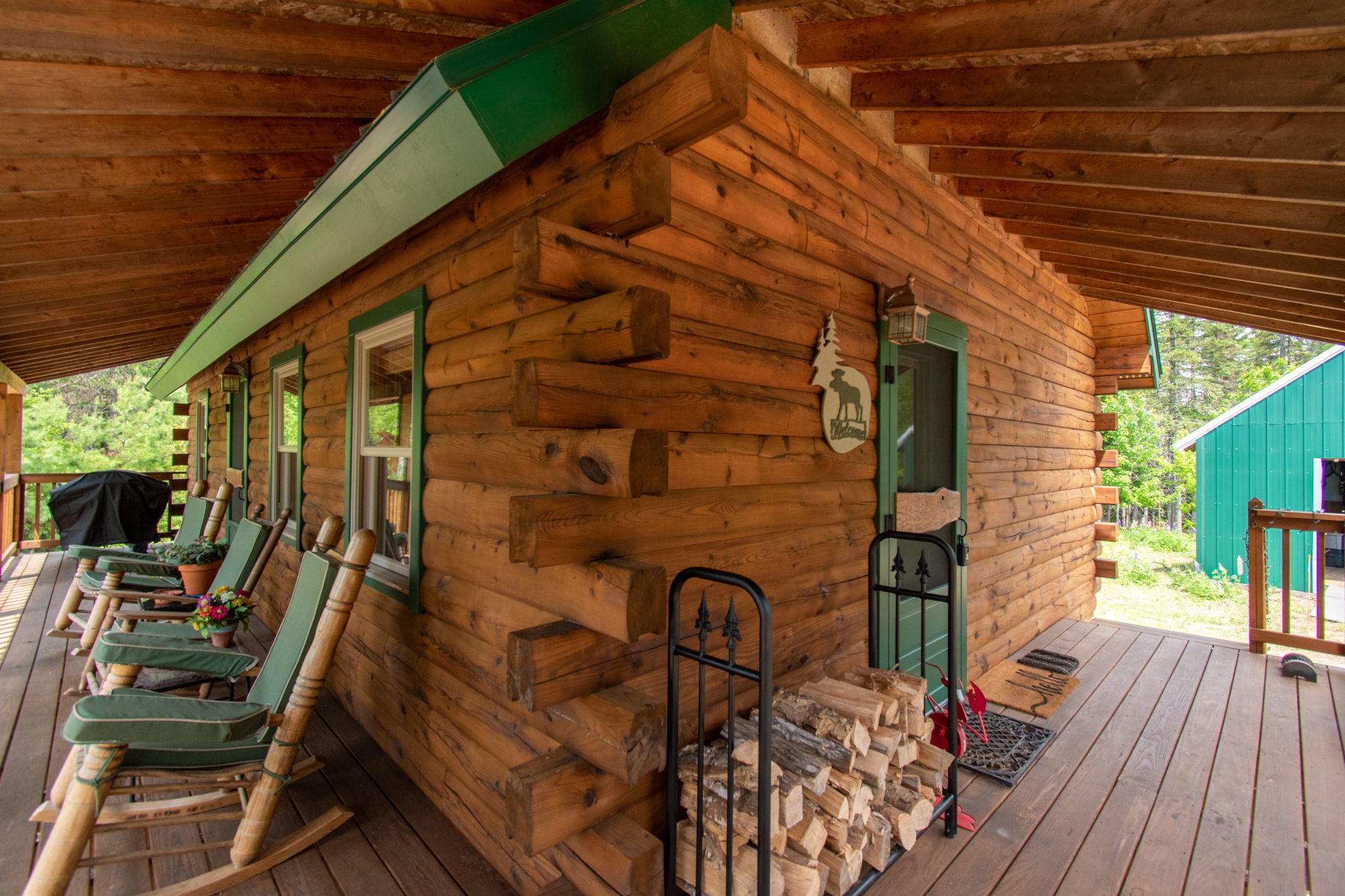 60 Appalachian Road Stratton, ME 04982 - Photo 35 of 65 log corner