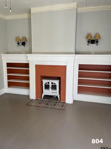 a view of an front door