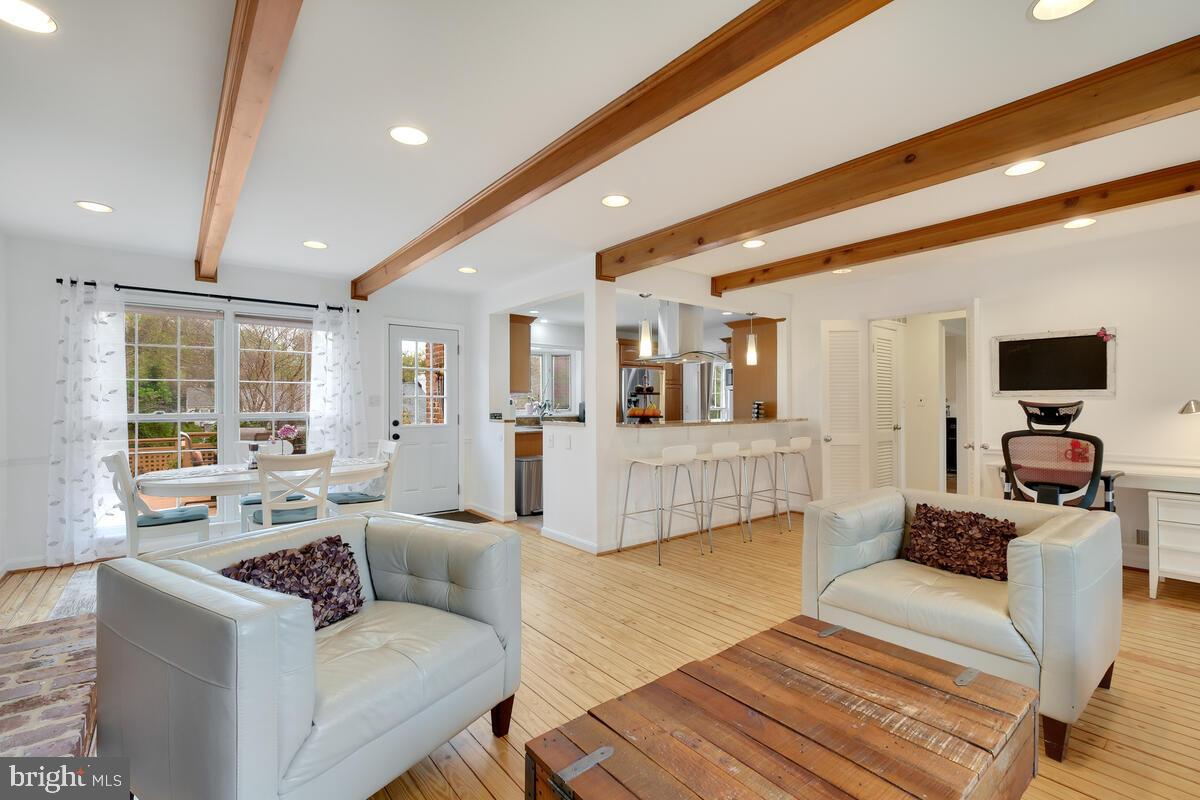 7001 Old Stage Road North Bethesda, MD 20852 - Photo 3 of 33 Open Living Area