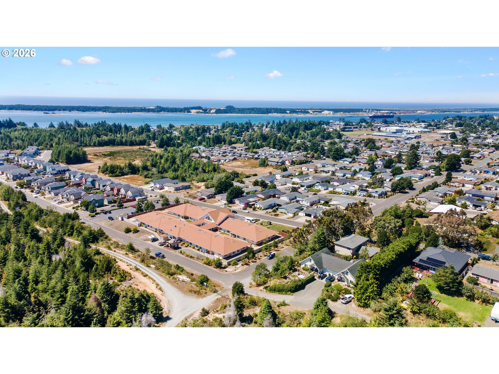 1123 South Morrison Street Coos Bay, OR 97420 - Photo 46 of 47 an aerial view of a city