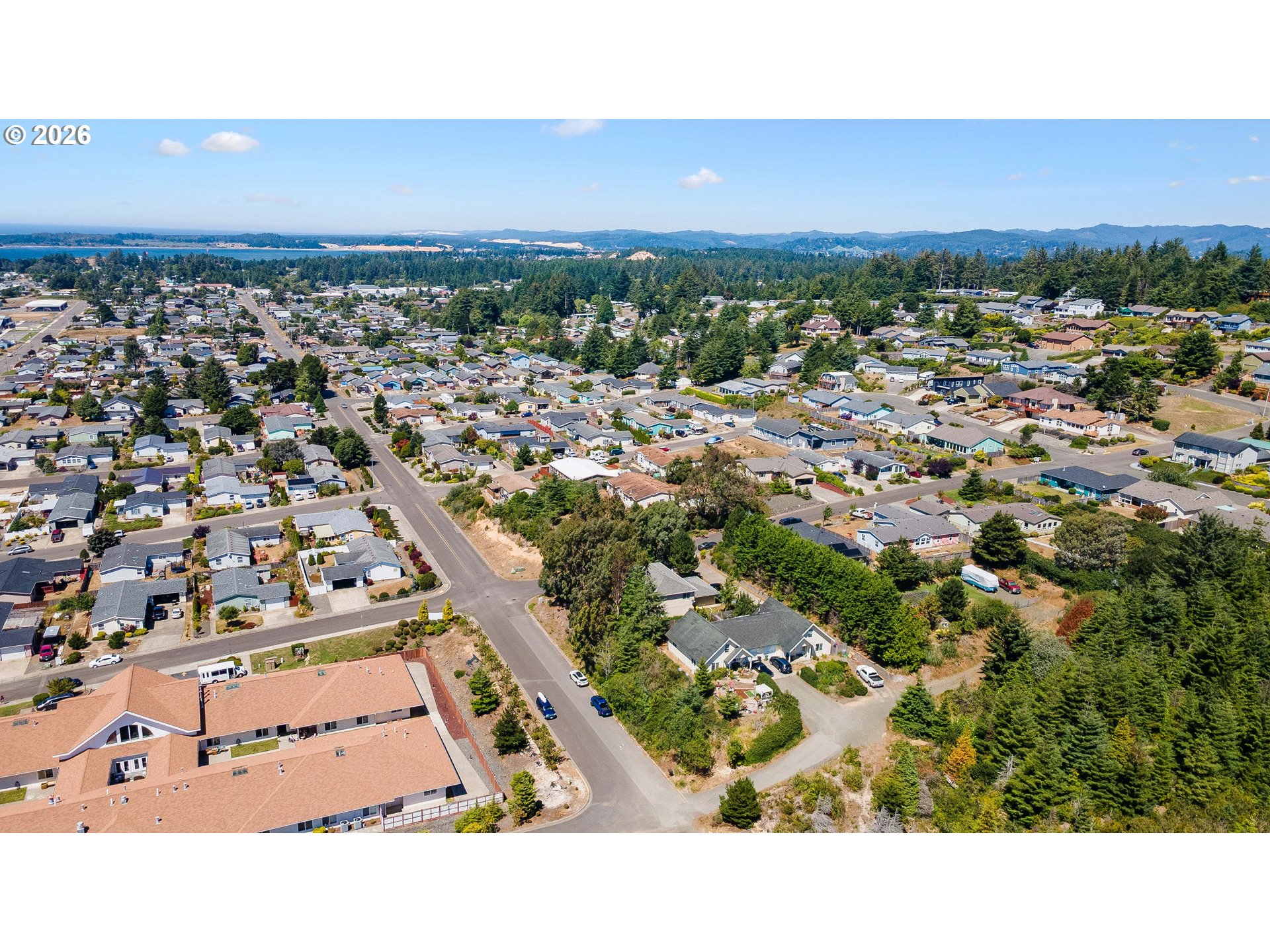 1123 South Morrison Street Coos Bay, OR 97420 - Photo 47 of 47 an aerial view of a city