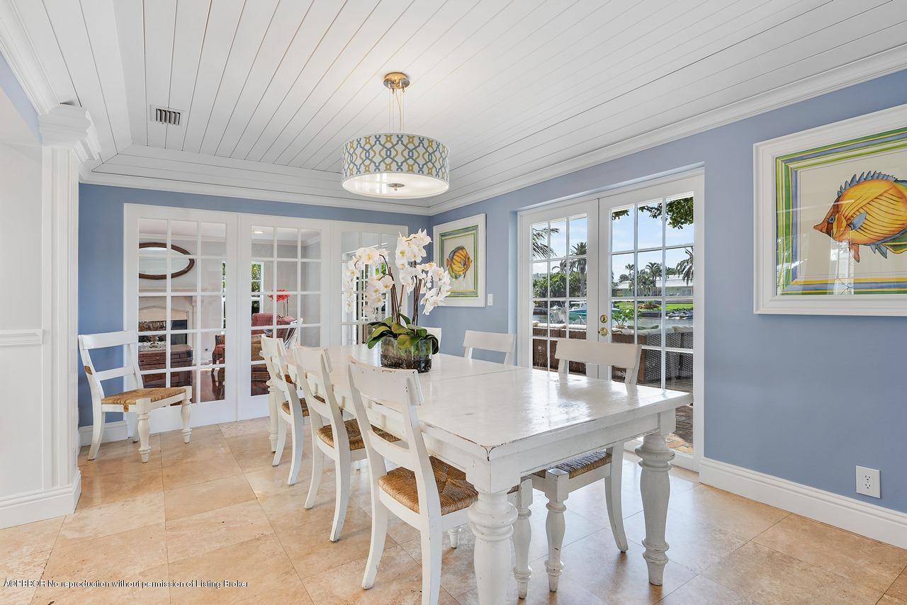 57 River Drive Ocean Ridge, FL 33435 - Photo 7 of 43 a view of a dining room with furniture window and wooden floor