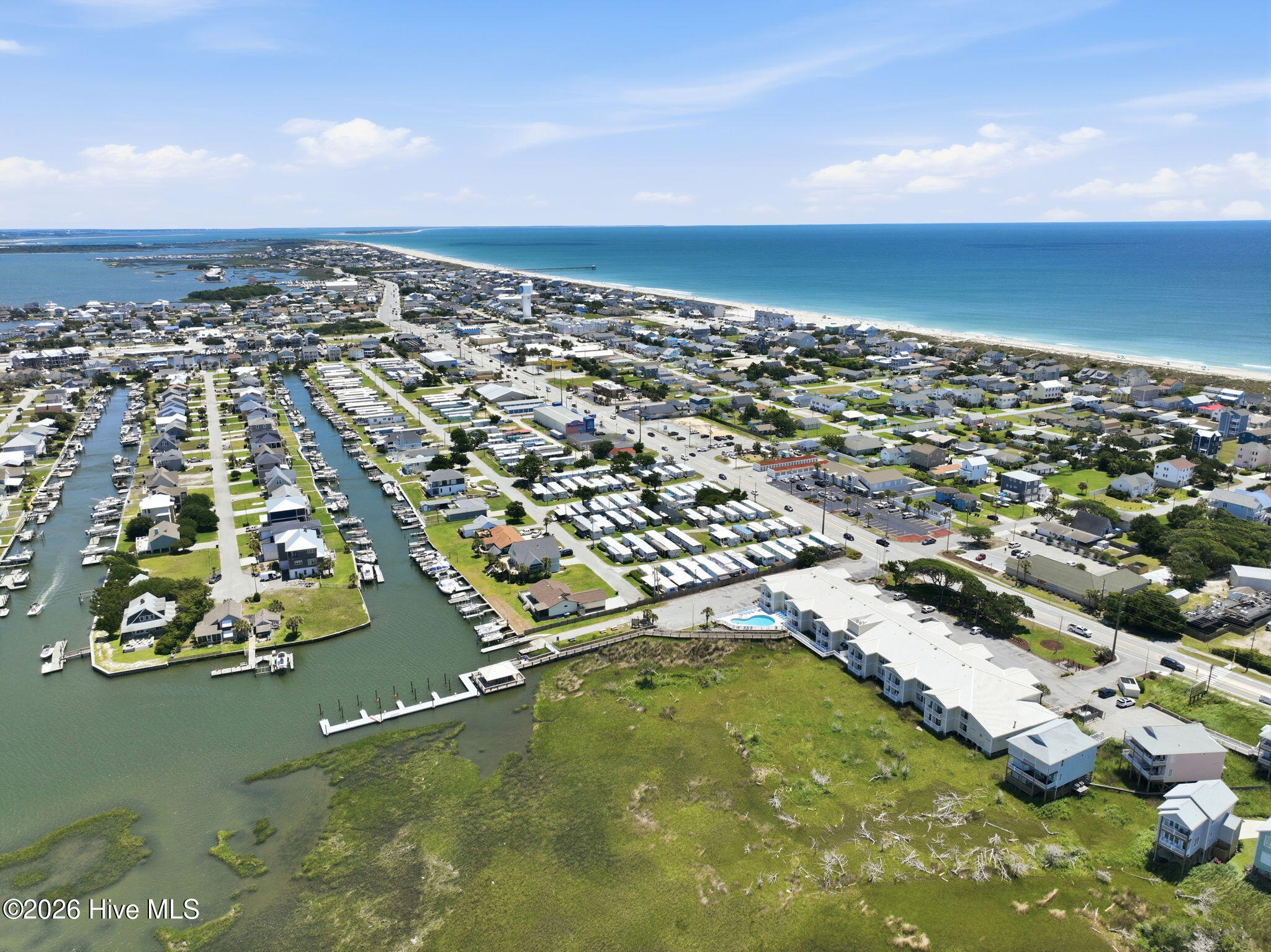 602 West Fort Macon Road, Unit 217 Atlantic Beach, NC 28512 - Photo 27 of 33 Aerial
