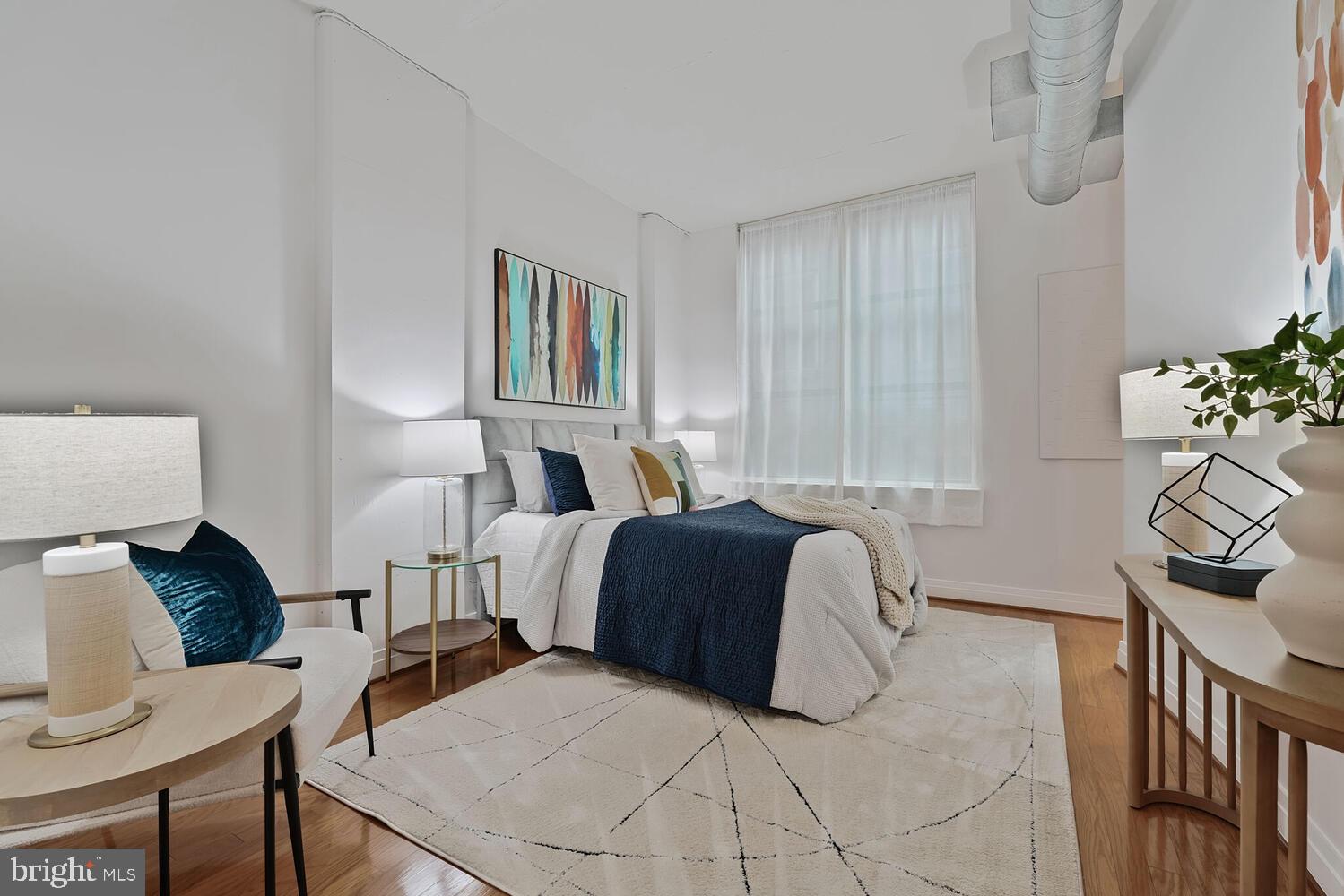 2020 12th Street Northwest, Unit 217 Washington, DC 20009 - Photo 16 of 38 King-size loft-style bedroom