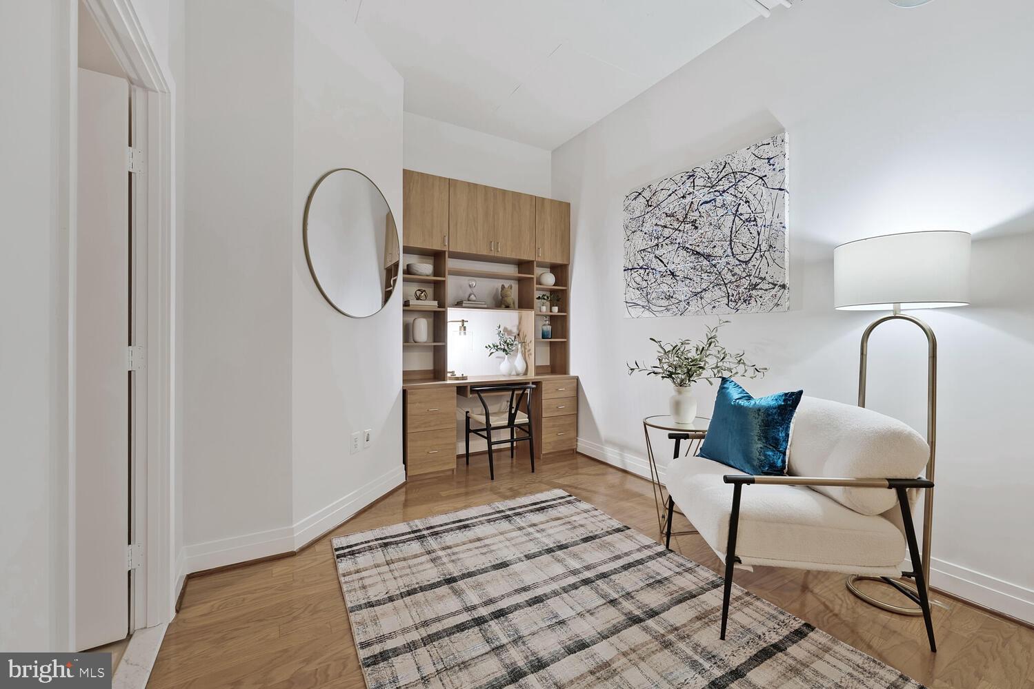 2020 12th Street Northwest, Unit 217 Washington, DC 20009 - Photo 22 of 38 Built-in office but w/multiuse space