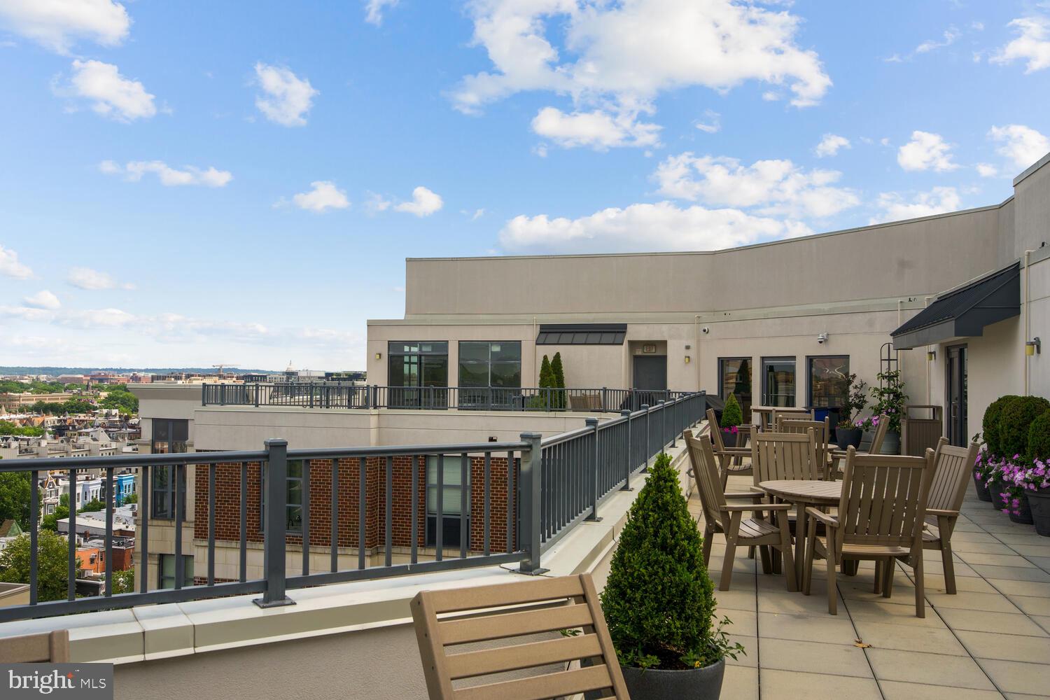 2020 12th Street Northwest, Unit 217 Washington, DC 20009 - Photo 29 of 38 Enjoy outdoor lounging & dining w/views