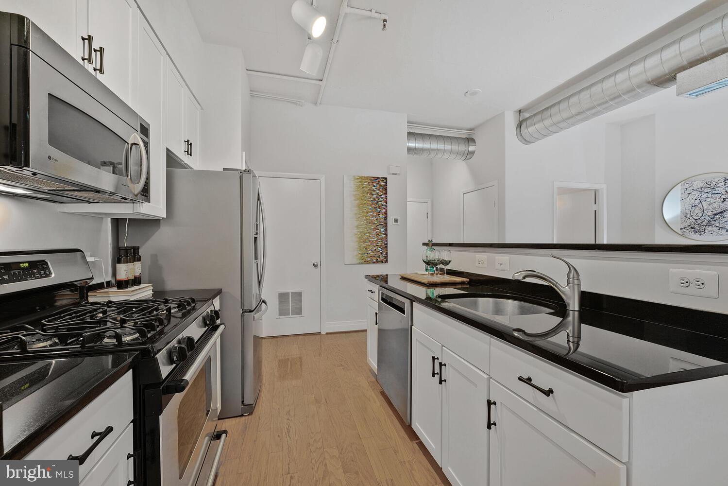 2020 12th Street Northwest, Unit 217 Washington, DC 20009 - Photo 8 of 38 Sleek granite countertops