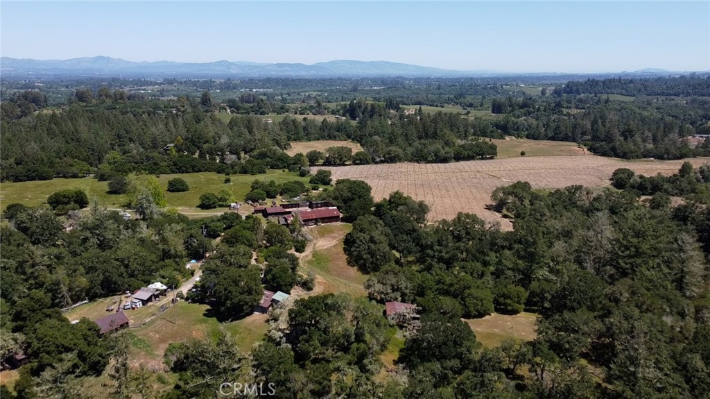12760 Green Valley Road Sebastopol, CA 95472 - Photo 42 of 48 an aerial view of mountain with residential house