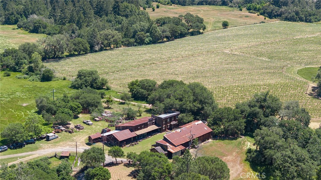 12760 Green Valley Road Sebastopol, CA 95472 - Photo 5 of 48 an aerial view of residential house with outdoor space