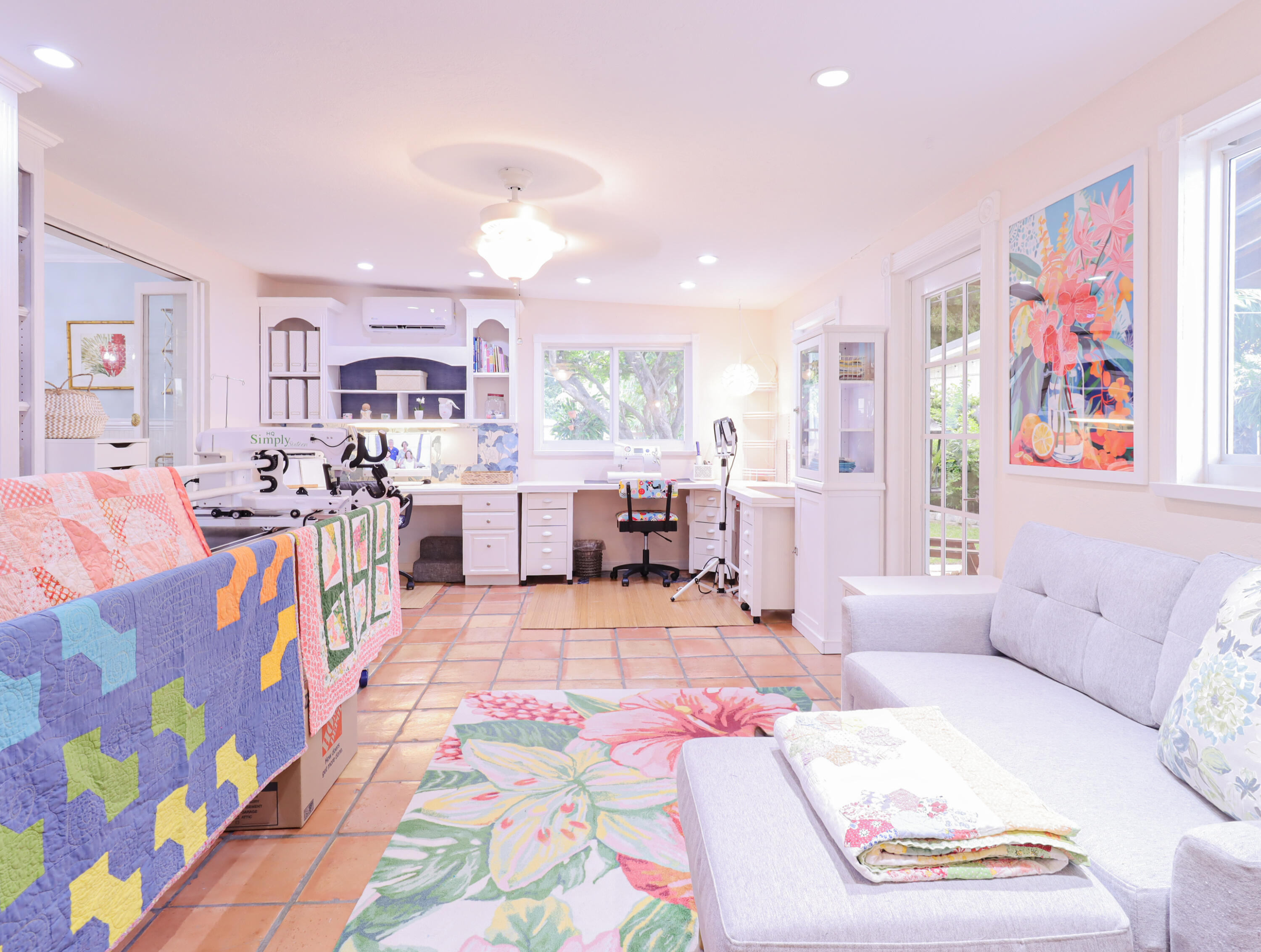 160 Ridge Street Tavernier, FL 33070 - Photo 15 of 25 a living room with furniture and a flat screen tv
