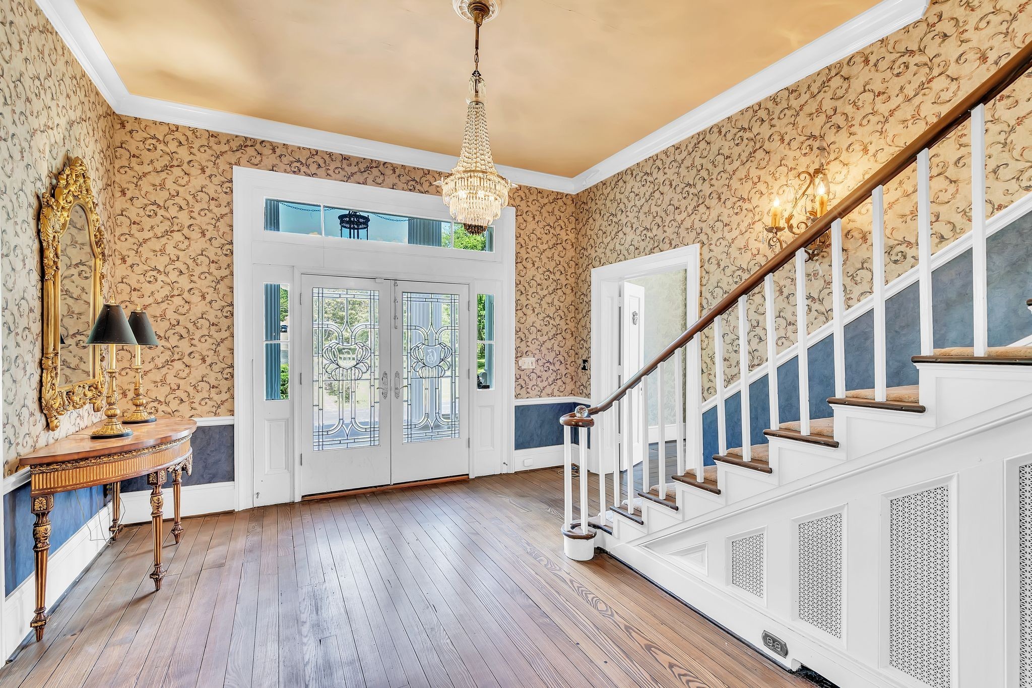 1112 Franklin Road Brentwood, TN 37027 - Photo 64 of 68 a view of an entryway with wooden floor and door