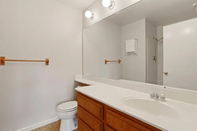 a view of a livingroom with a hard wood floor