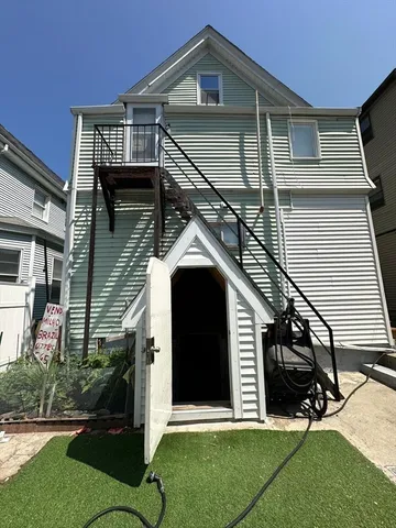a view of a garage with stuff