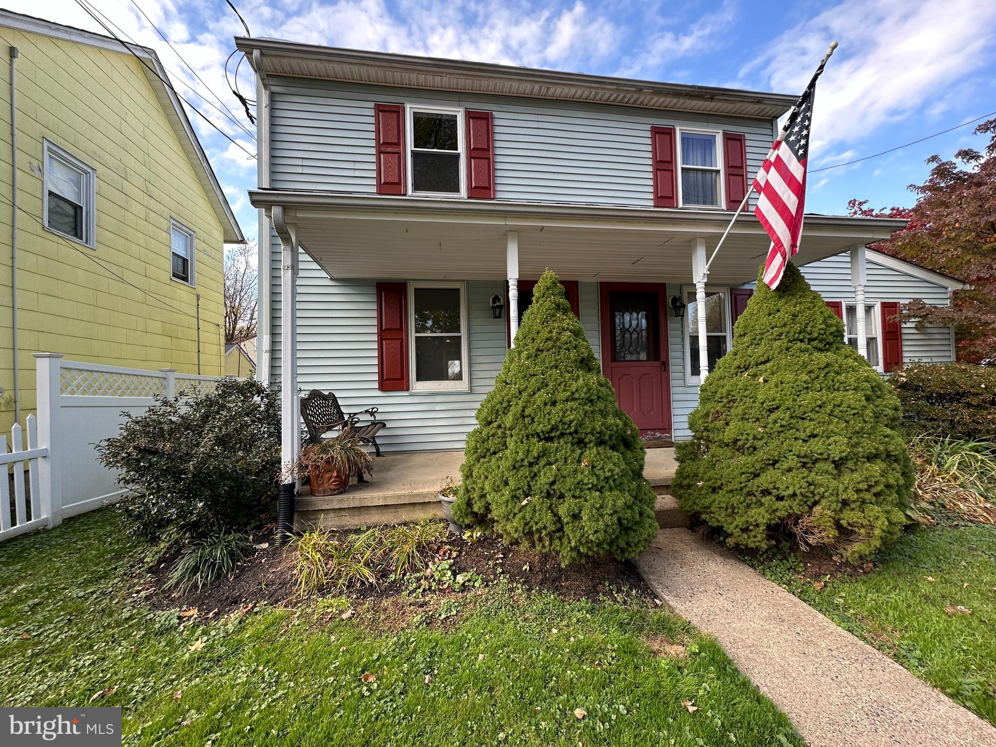 134 A Maple Avenue Dublin, PA 18917 - Photo 1 of 23 a front view of a house with garden