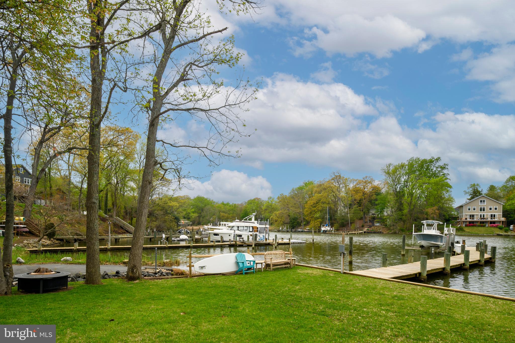 122 Shore Road Arnold, MD 21012 - Photo 18 of 70 Backyard and Pier