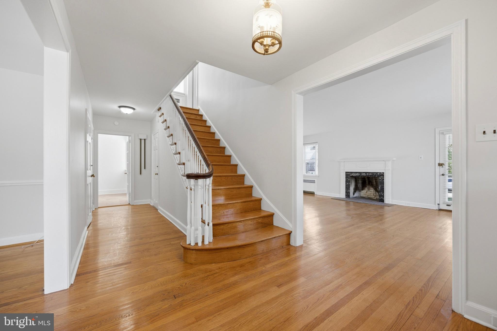 326 Winding Way Merion Station, PA 19066 - Photo 3 of 33 a view of an entryway with wooden floor