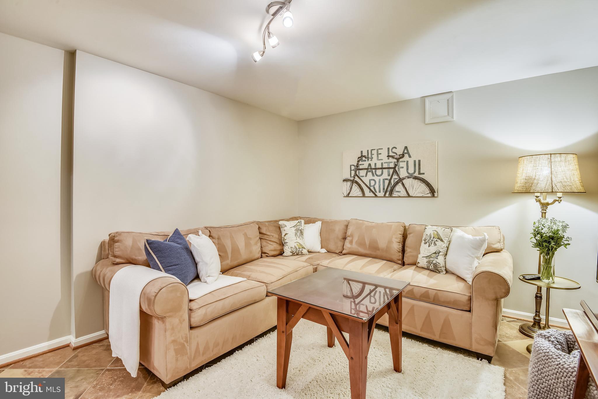 1239 Portner Road Alexandria, VA 22314 - Photo 45 of 73 Plenty of room to gather, watch a movie