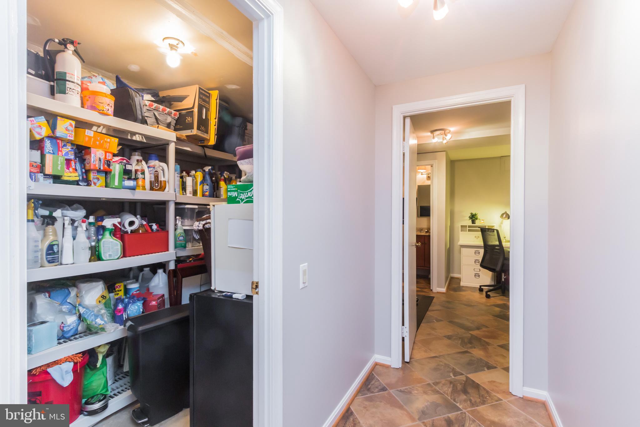 1239 Portner Road Alexandria, VA 22314 - Photo 47 of 73 Huge storage closet in basement hallway