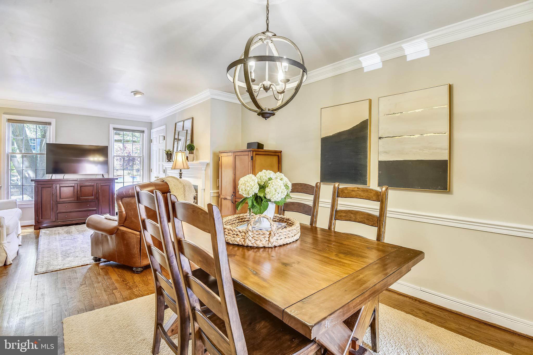 1239 Portner Road Alexandria, VA 22314 - Photo 8 of 73 Looking through dining room toward front windows