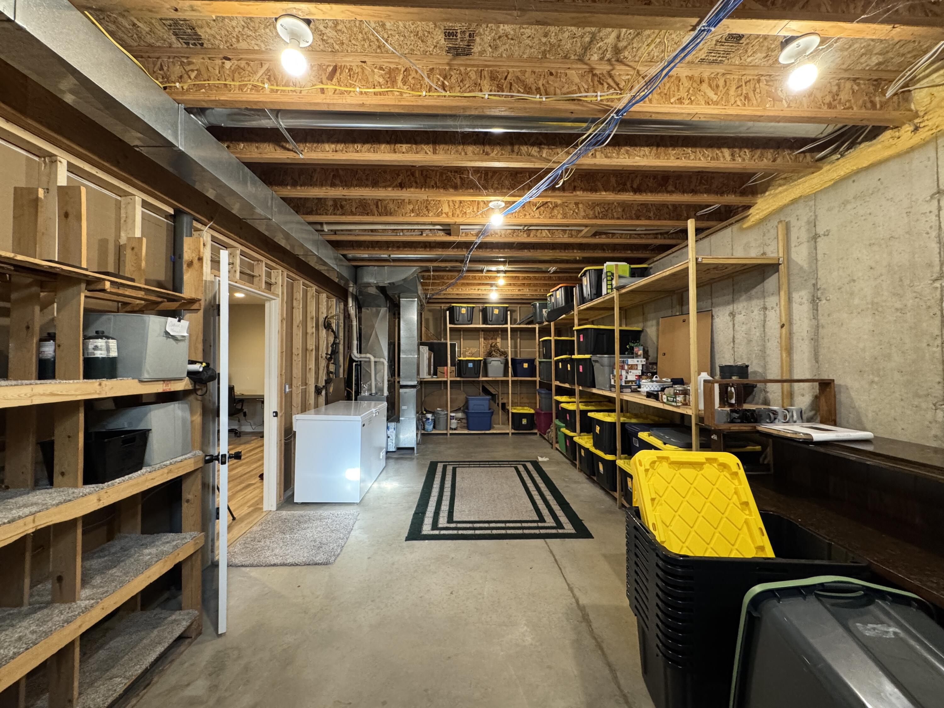 E2732 Brinkman Ridge Road Hamburg, WI 54621 - Photo 36 of 58 basement storage