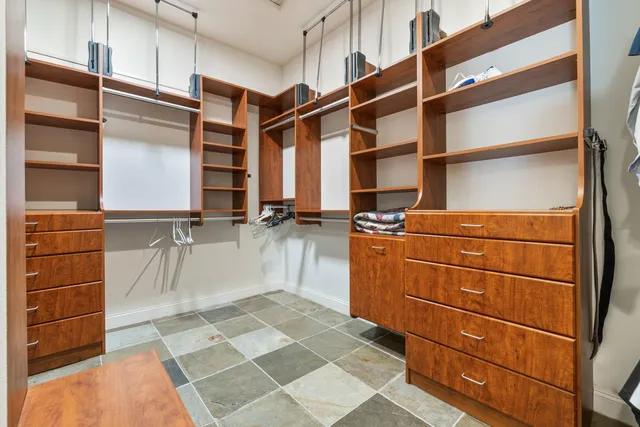 a view of an outdoor dining space with furniture