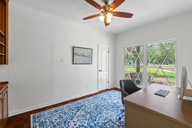 a view of bathroom with dual sinks