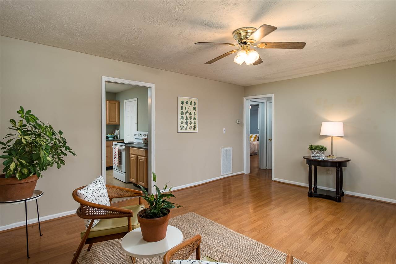 133 Quick's Mill Road Verona, VA 24482 - Photo 5 of 16 a view of a livingroom with furniture and a potted plant