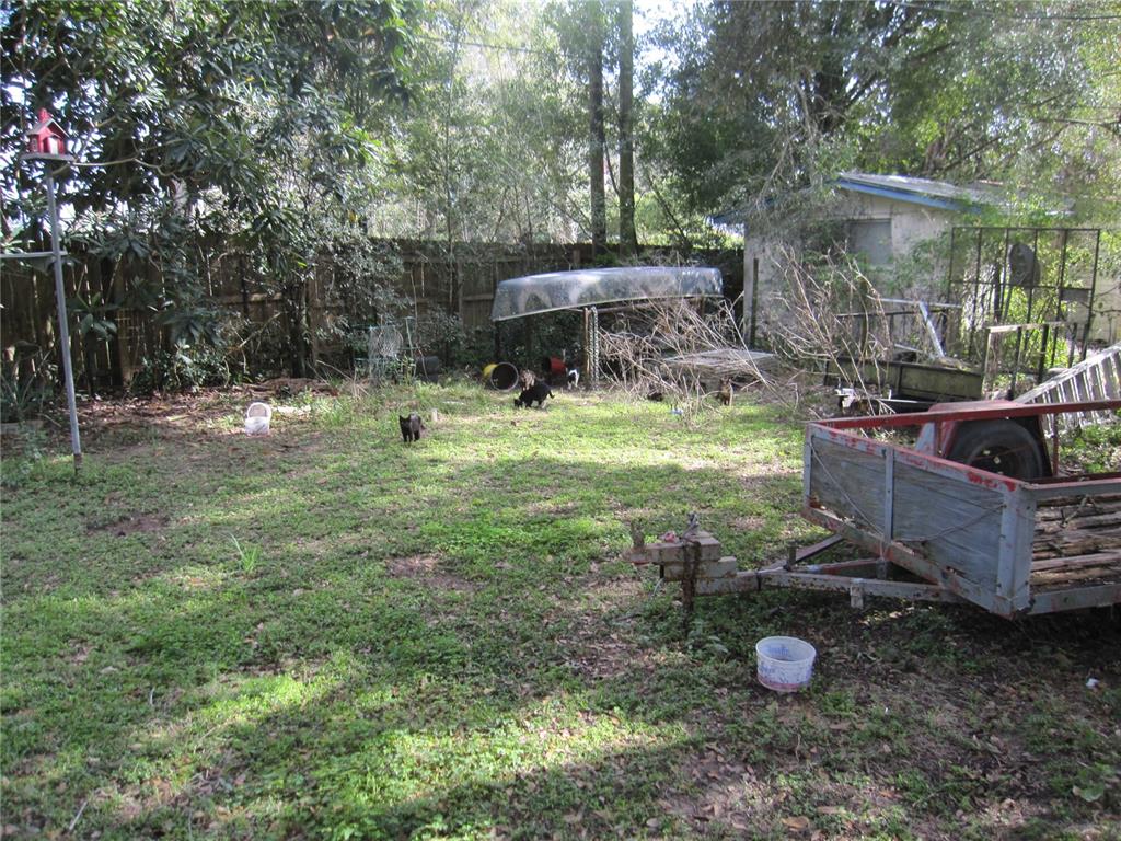 37736 Phelps Road Zephyrhills, FL 33541 - Photo 10 of 30 a backyard of a house with barbeque oven
