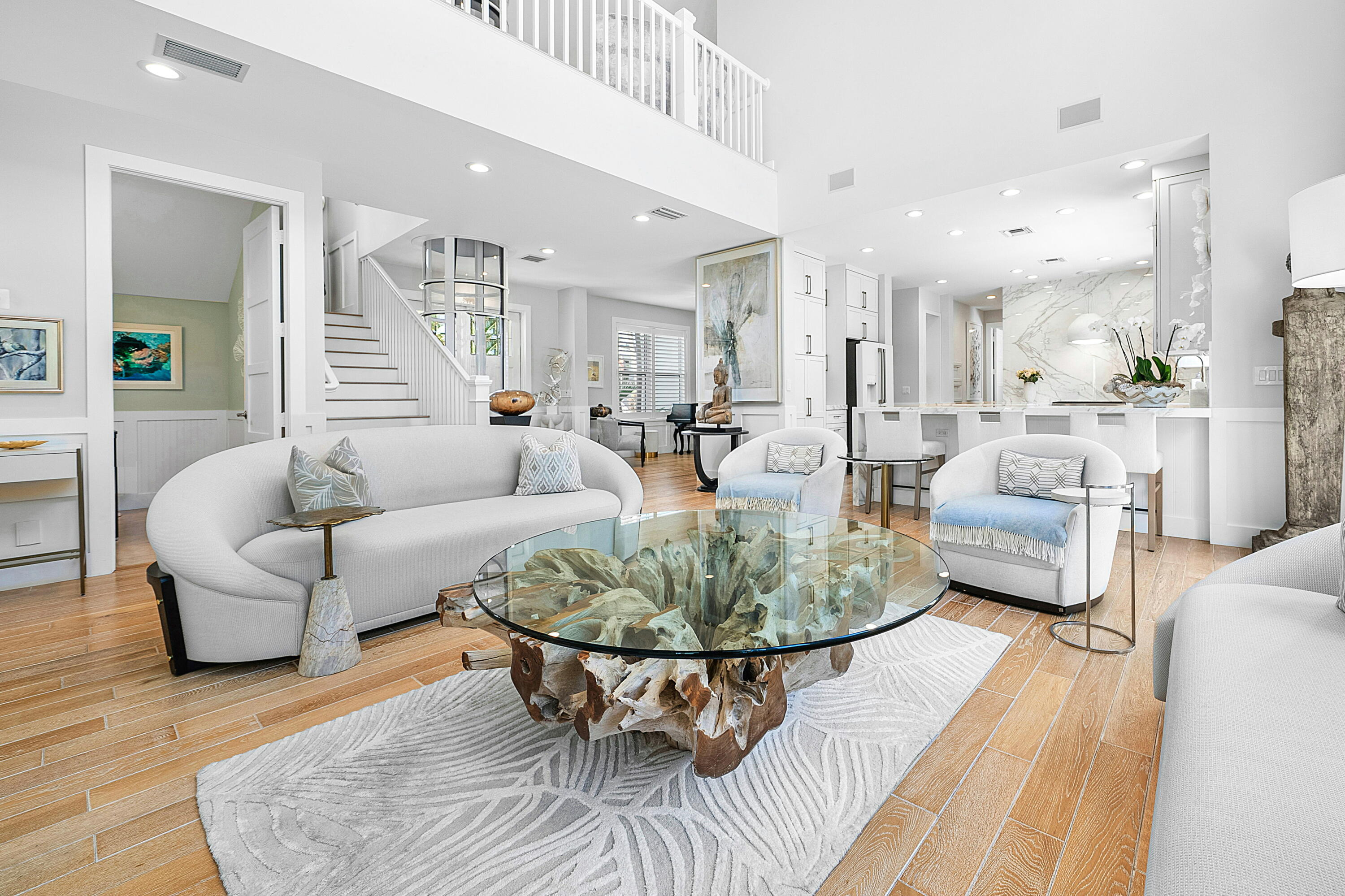 540 Northeast Spanish Trail Boca Raton, FL 33432 - Photo 12 of 47 a living room with furniture and a table