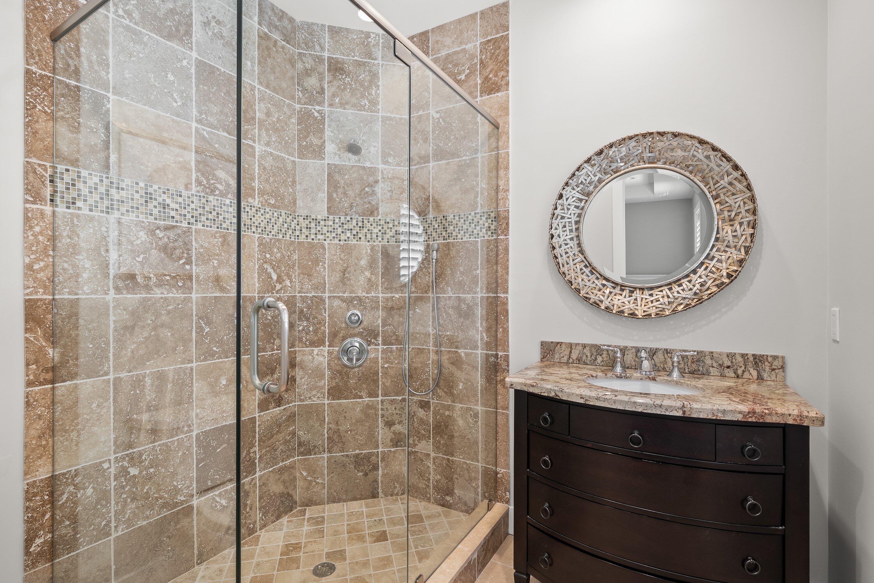 540 Northeast Spanish Trail Boca Raton, FL 33432 - Photo 34 of 47 a bathroom with a sink and a mirror