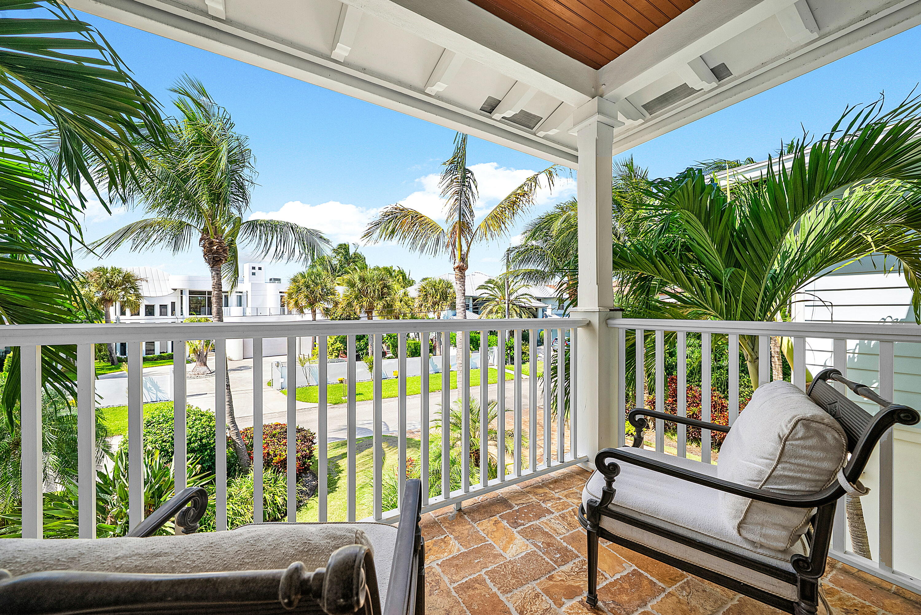 540 Northeast Spanish Trail Boca Raton, FL 33432 - Photo 35 of 47 a view of a balcony with furniture