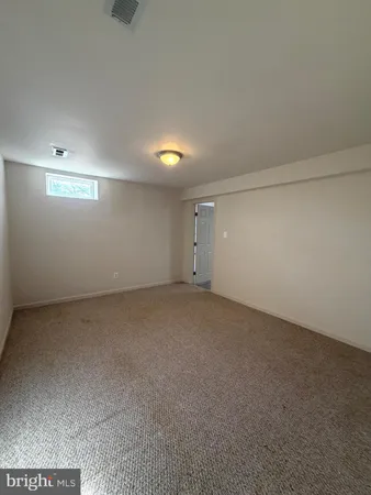 a view of empty room