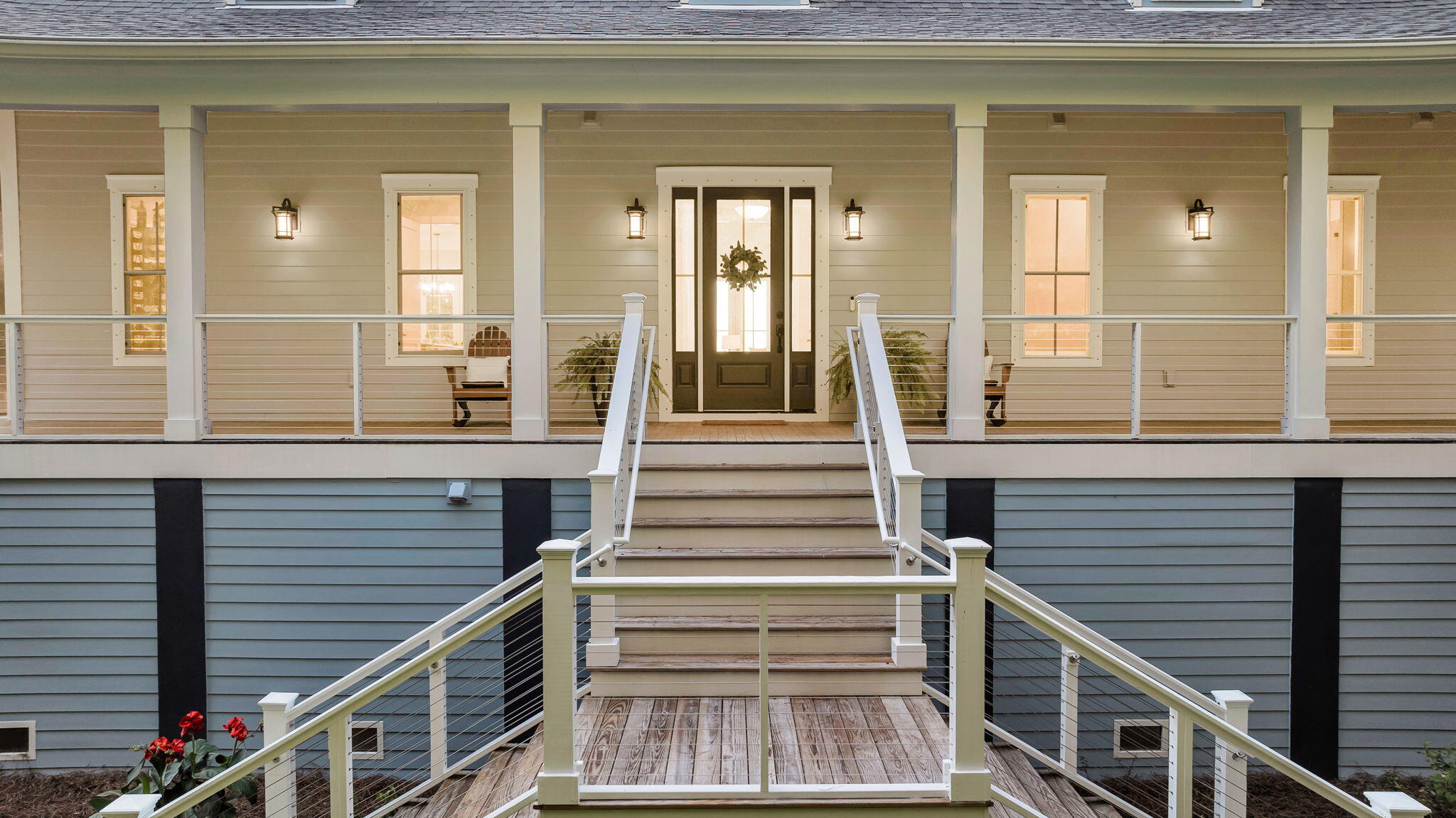 1358 Polly Point Road Wadmalaw Island, SC 29487 - Photo 11 of 78 CREM - 1358 Polly Point twilight aerials