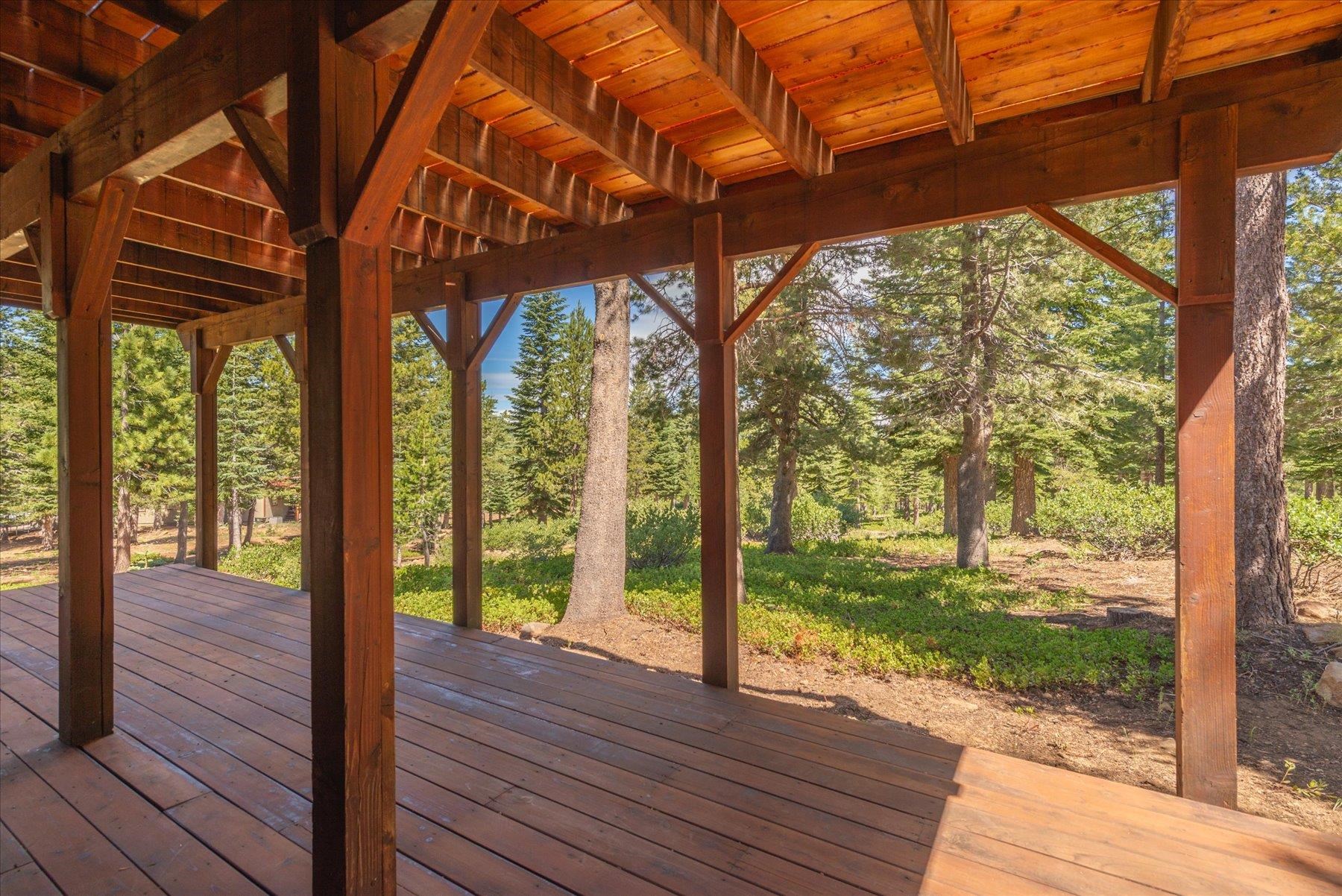 15009 Ski Slope Way Truckee, CA 96161 - Photo 28 of 28 a view of porch with a backyard