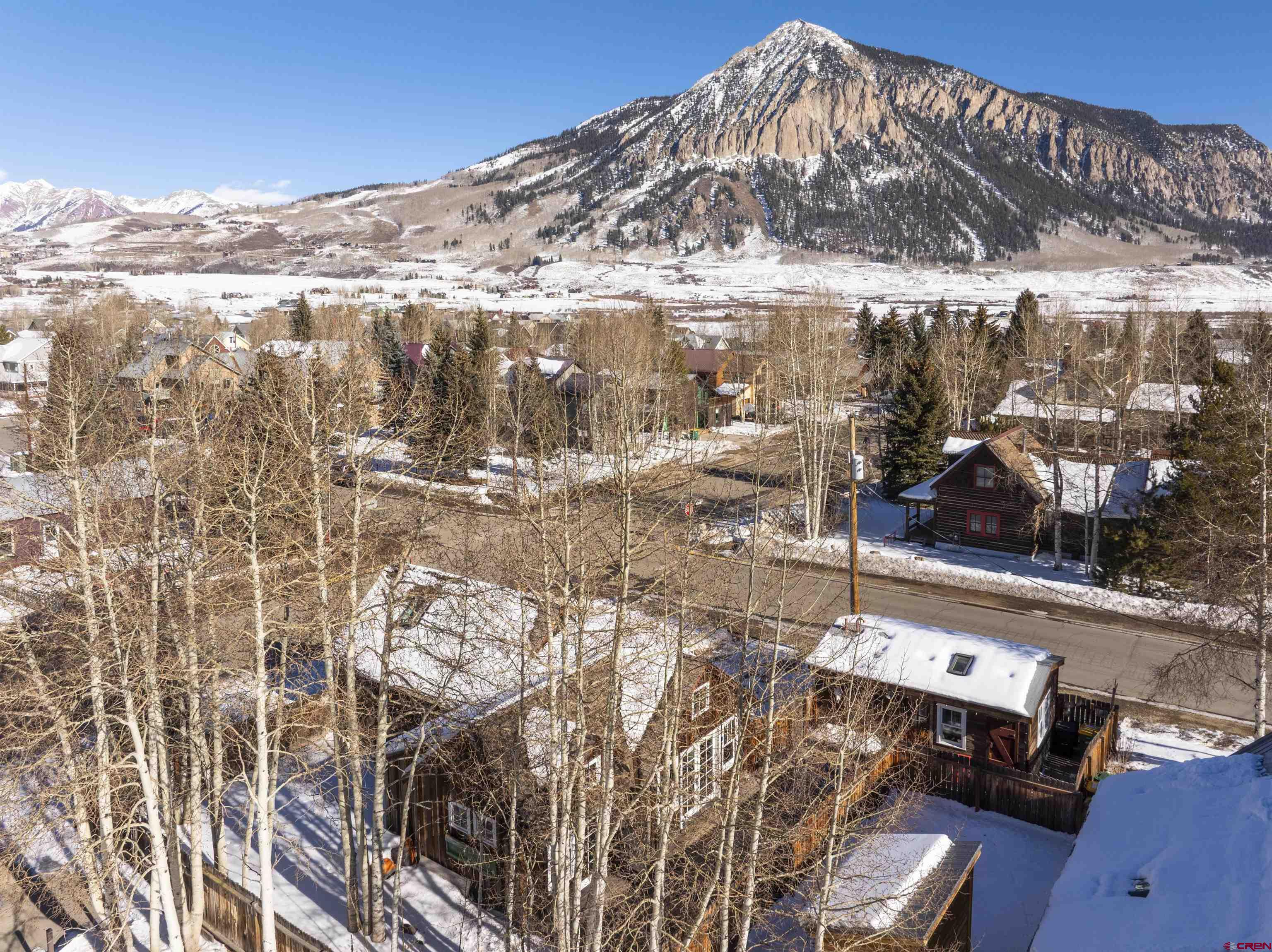 640 Elk Avenue Crested Butte, CO 81224 - Photo 23 of 45 a view of a city with tall buildings