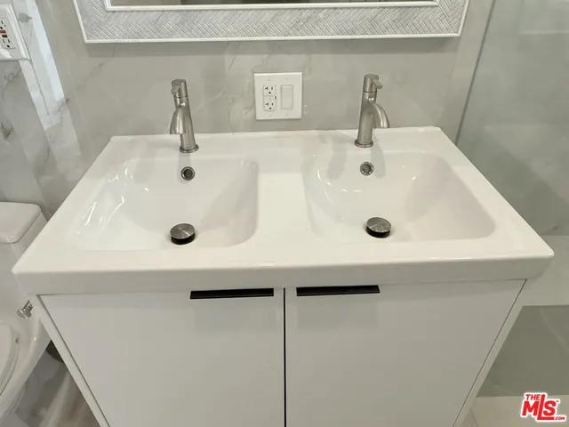 a bathroom with a sink
