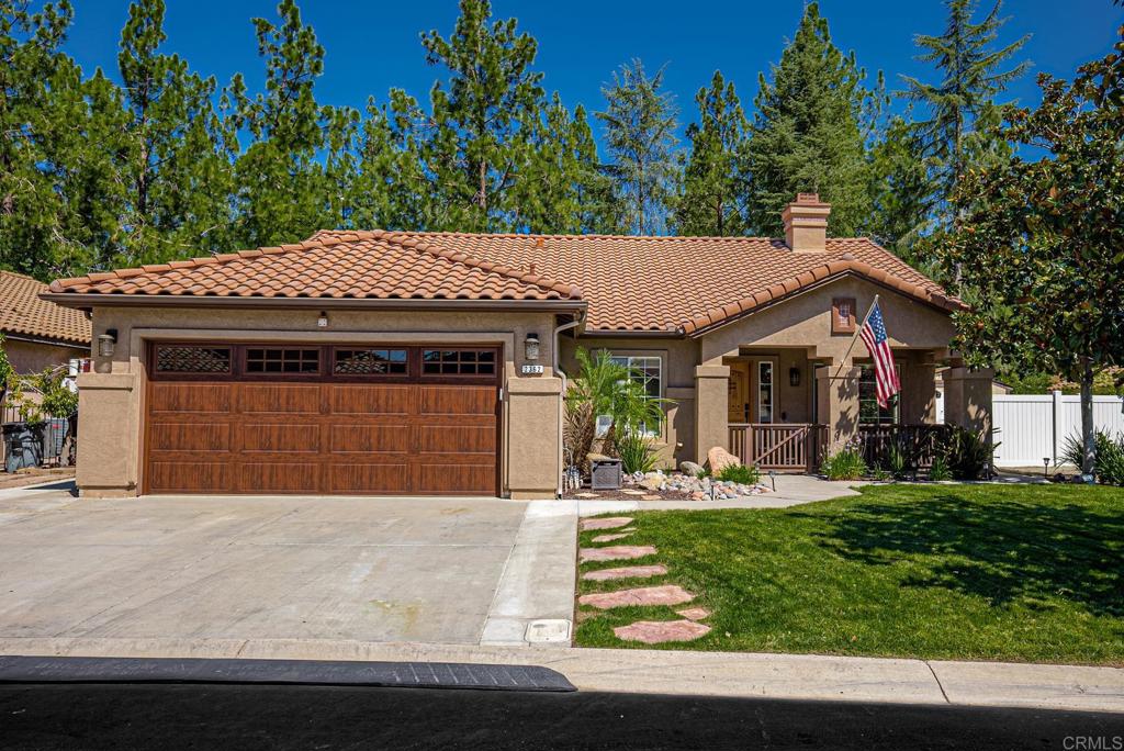2362 Hyacinth Road Alpine, CA 91901 - Photo 1 of 1 a front view of a house with garden