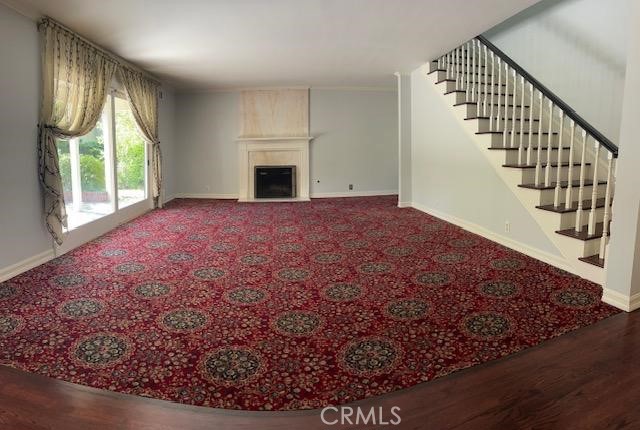 1637 Rodeo Road Arcadia, CA 91006 - Photo 13 of 29 a view of an empty room with wooden floor and windows